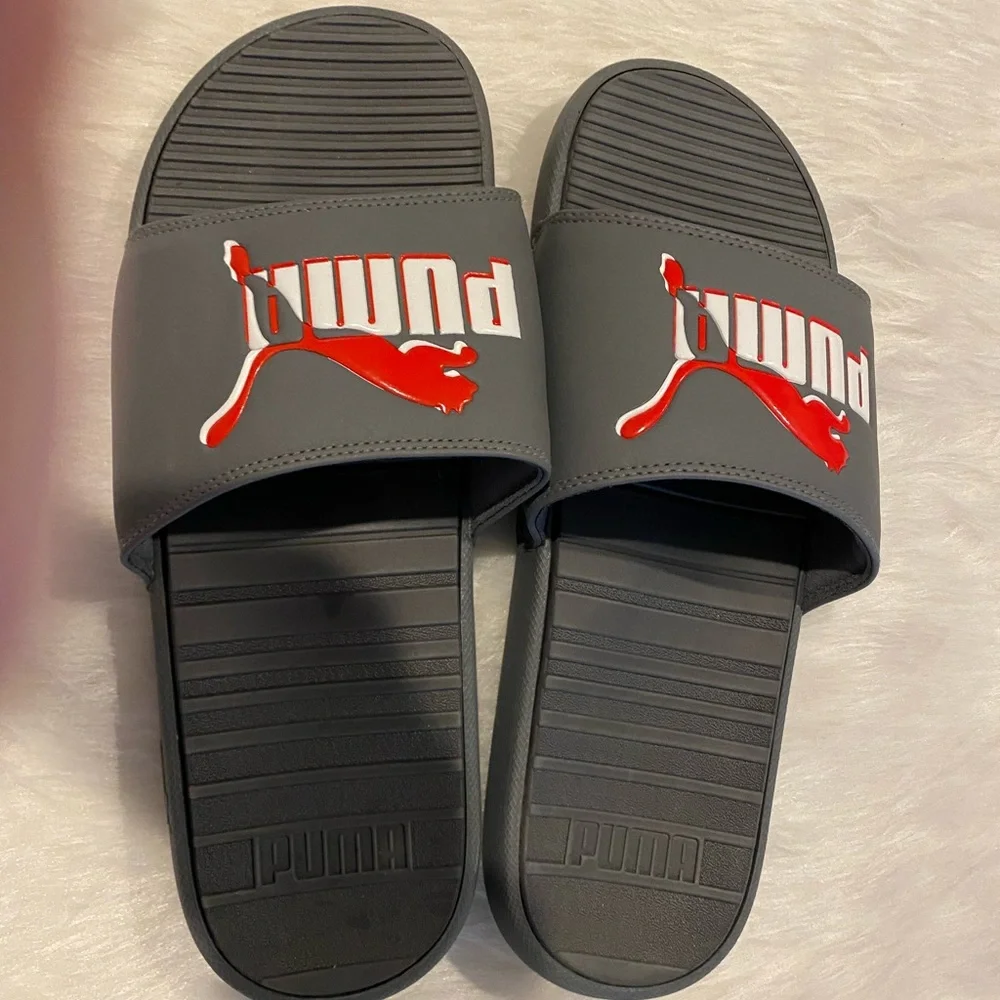 Puma Cool Cat Men’s Slide Sandals Like New. Tote OO - Picture 3 of 5